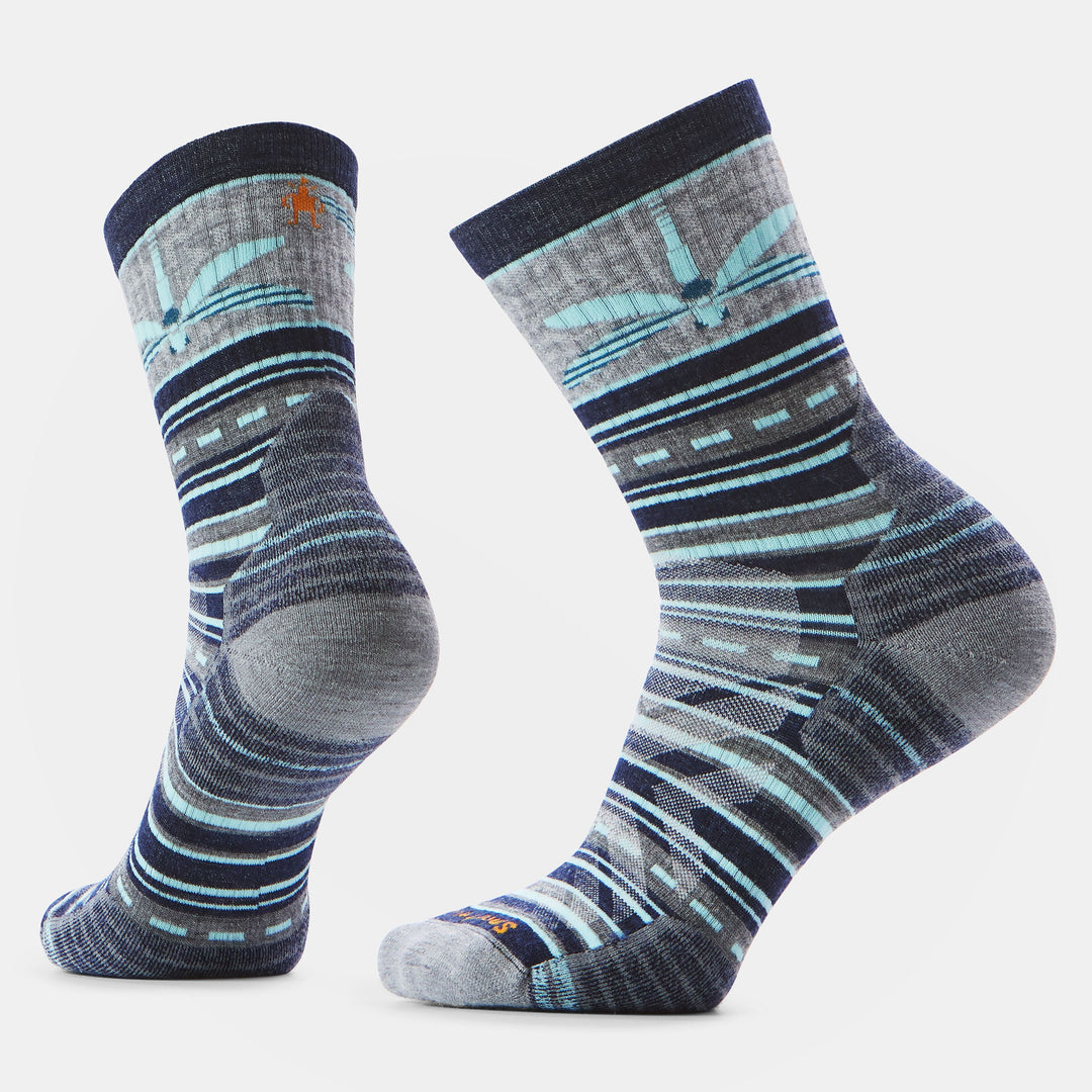 Smartwool Hike Targeted Cushion Dragon Stitch Mid Crew Socks Women&