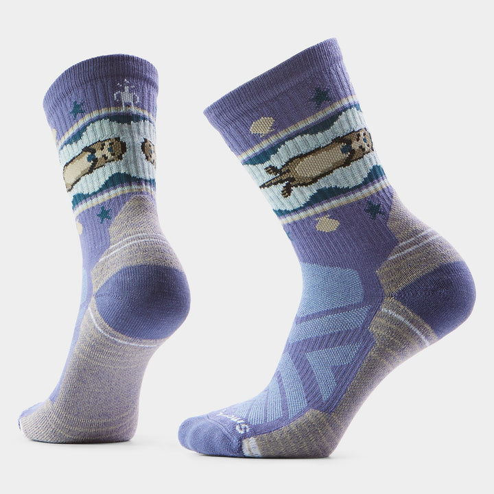 Smartwool Hike Light Cushion Otter Float Crew Socks Women&