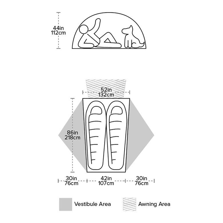 Big Agnes Salt Creek SL2 Tent