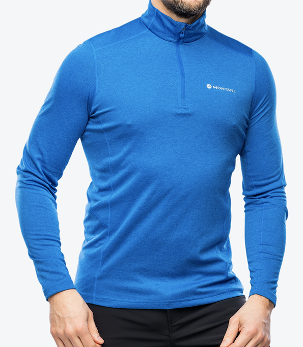 Montane Dart Long Sleeve Zip Neck Shirt Men’s