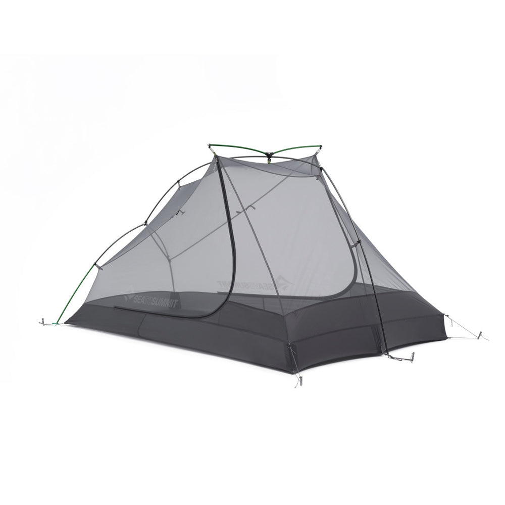 Mesh inner tent on a white background