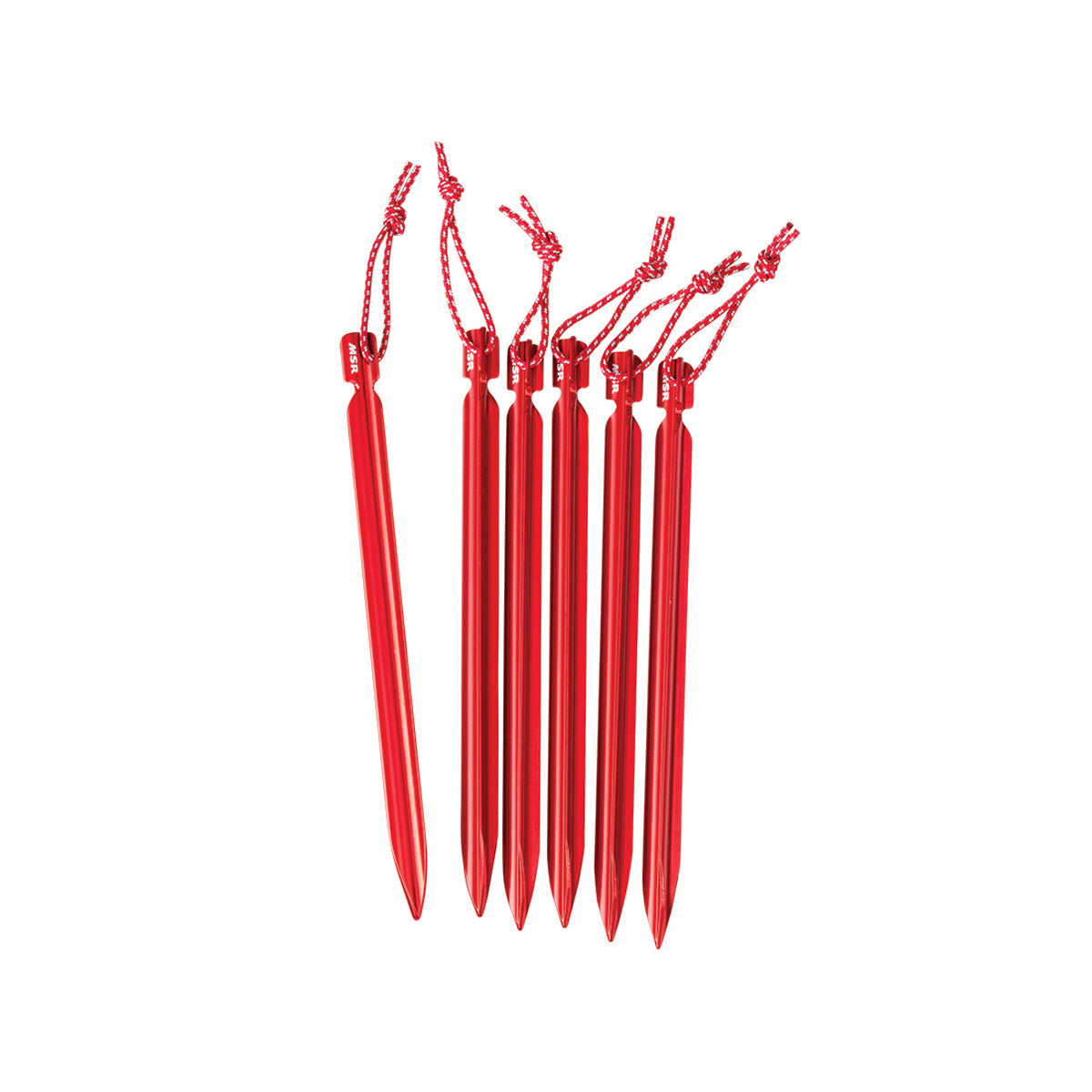 モス　Ground Hog Ⅱ Stake Kit サイズ:19cm 8本入 MSR Groundhog Stake Kit V2 6pk – Backpacking Light Australia
