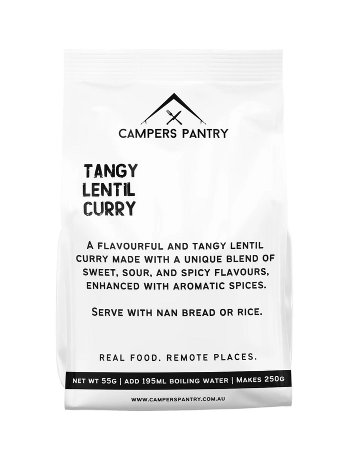 Campers Pantry Tangy Lentil Curry