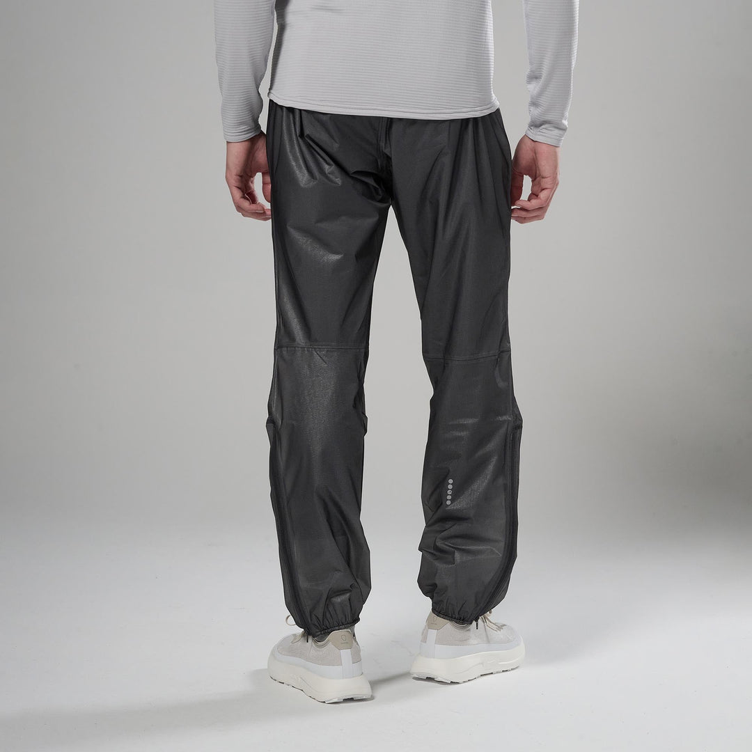 Montane Minimus Nano Waterproof Pants Unisex Midnight Grey model back