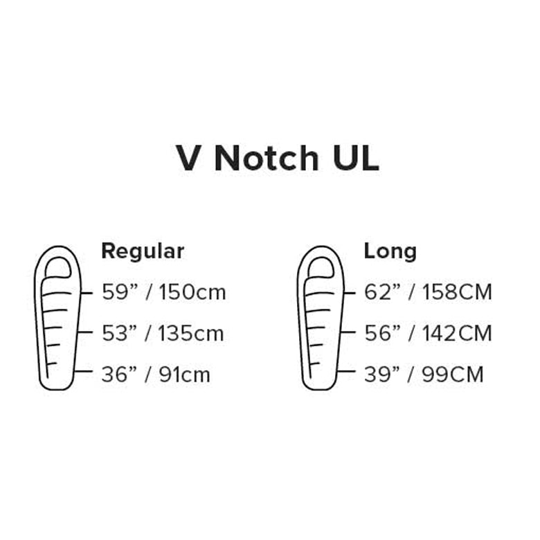 Big Agnes V Notch UL 40° Sleeping Bag