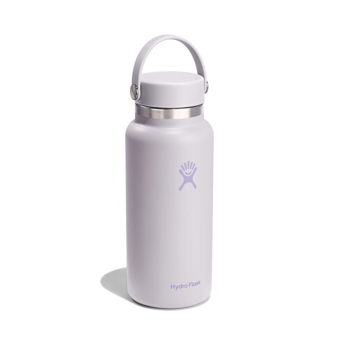 Hydro Flask 946mL Wide Mouth Water Bottle with Flex Cap - Cloud Pink