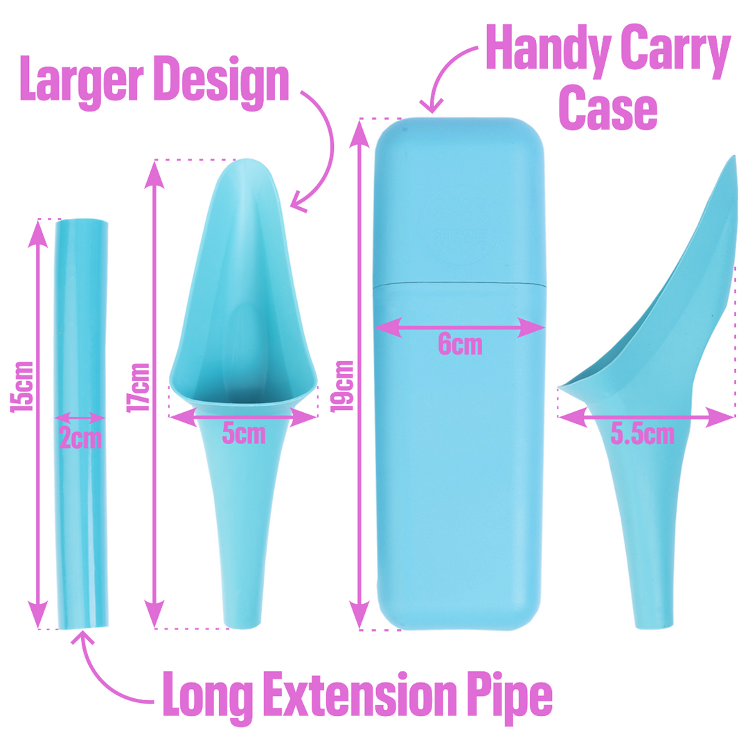Shewee Flexi Female Urination Device with Case