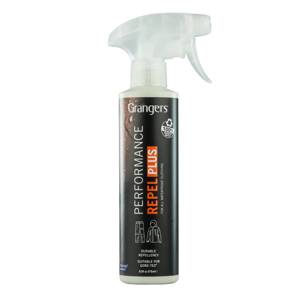 Grangers Performance Repel Plus spray bottle on a white background