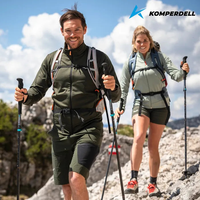 Komperdell FX Lite Carbon Vario Approach Compact Trekking Poles