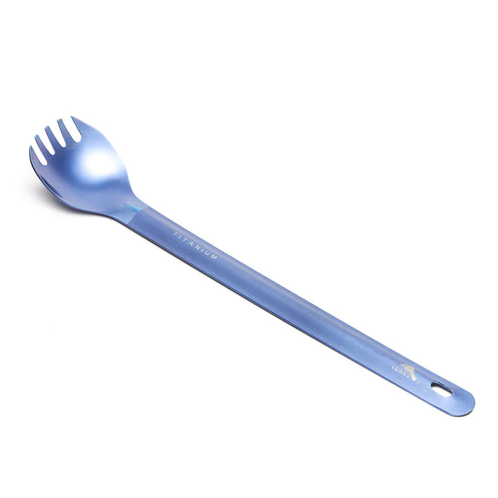 Toaks Titanium Long Handled Spork With Polished Bowl