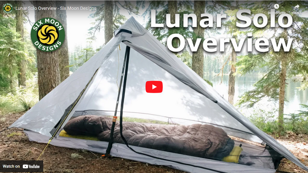 Six moon designs top lunar solo ultralight tent