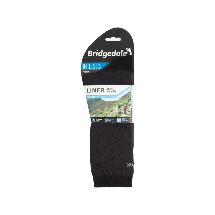 Bridgedale Coolmax Liner Socks (2 pack) Men&