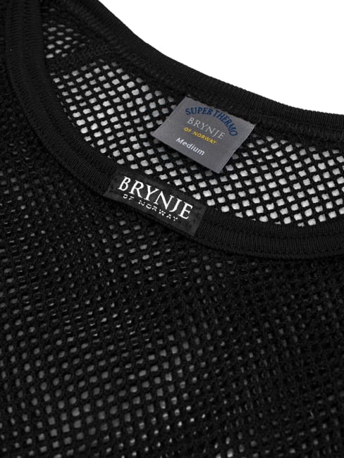 Black mesh shirt with Brynje Tag