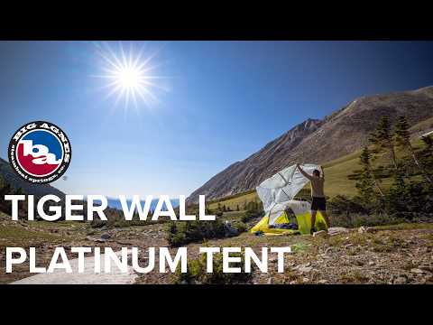 Big Agnes Tiger Wall 2 Person Platinum Ultralight Tent