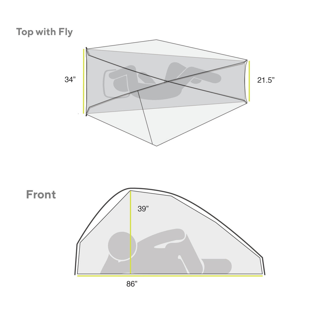 Gossamer Gear The Free Ultralight 1P Tent NEW