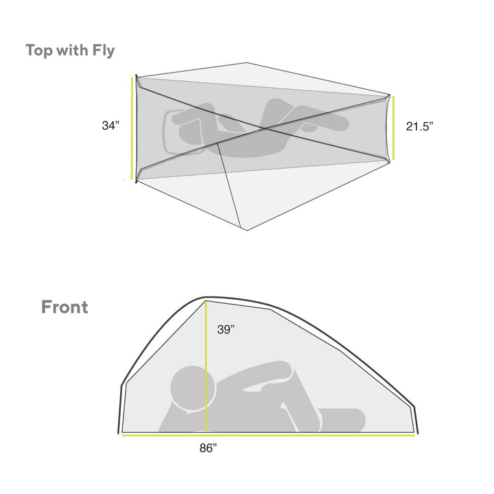 Gossamer Gear The Free Ultralight 1P Tent NEW
