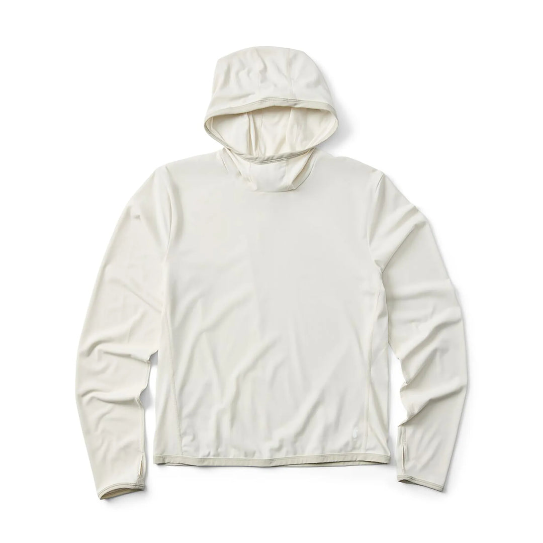 White hoodie on a white background