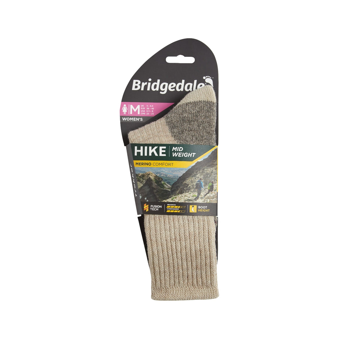 Bridgedale Hike Midweight Merino Comfort Boot Sock Women&