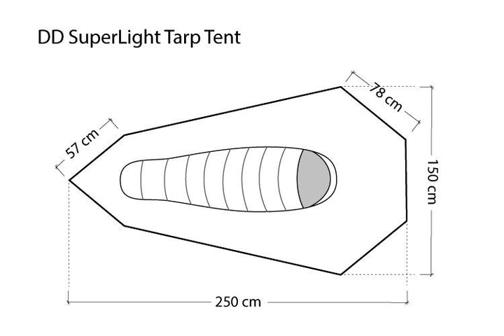 DD Hammocks Superlight Tarp Tent