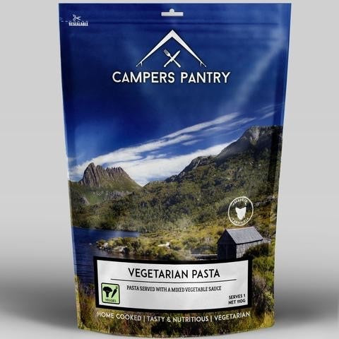 Campers Pantry Vegetarian Pasta - Single Serve