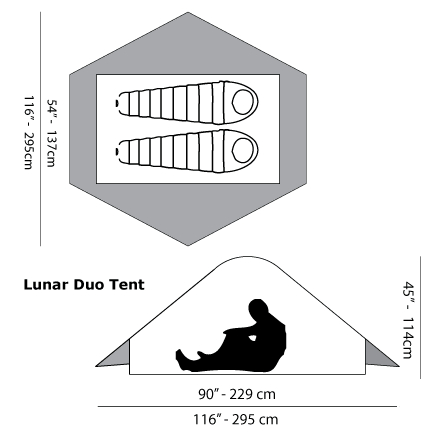 Six Moon Designs Lunar Duo Outfitter Tent