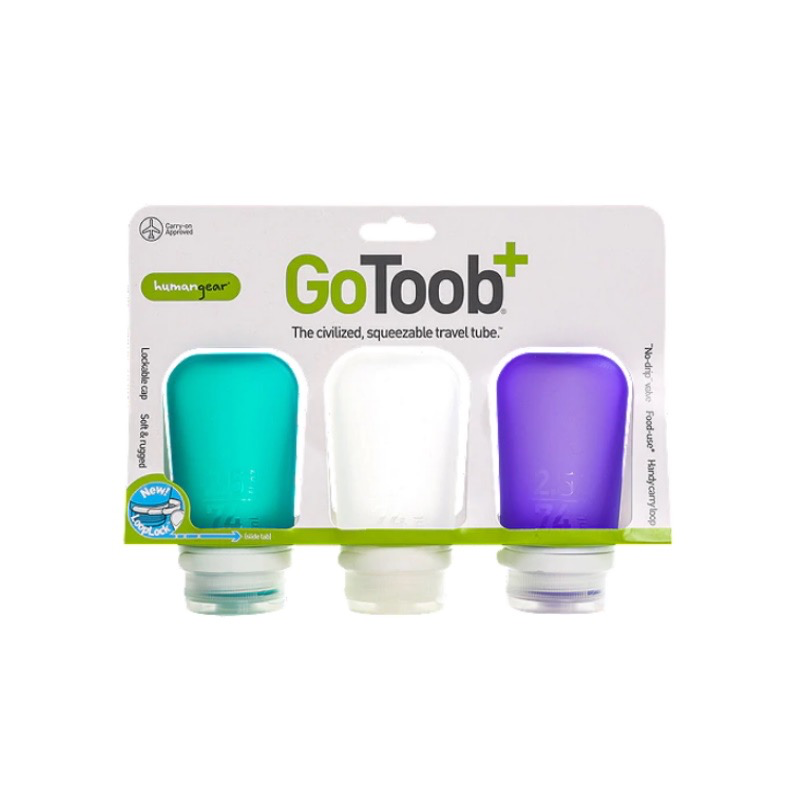 Go Toob 3 Pack Medium 74ml