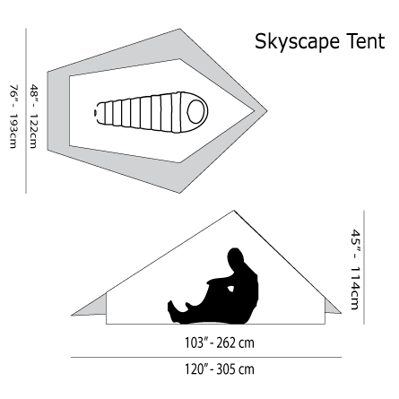 Six Moon Designs Skyscape Scout Tent