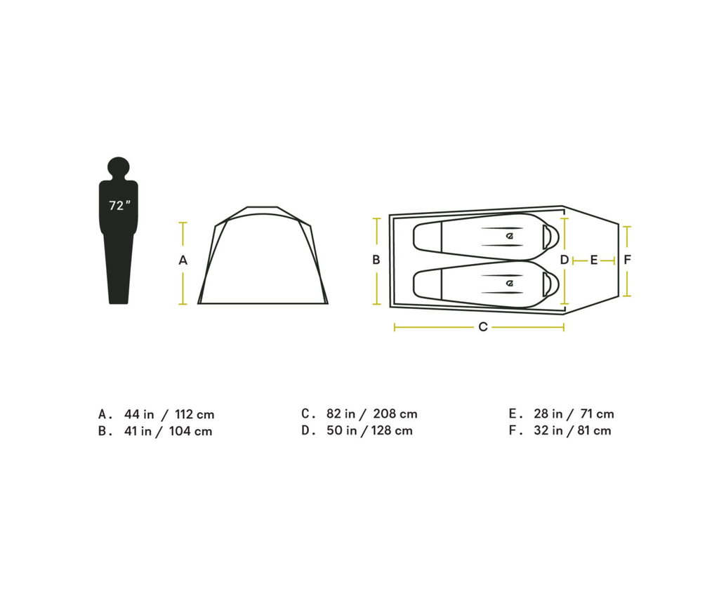 Nemo Kunai 2P 4 Season Ultralight Tent