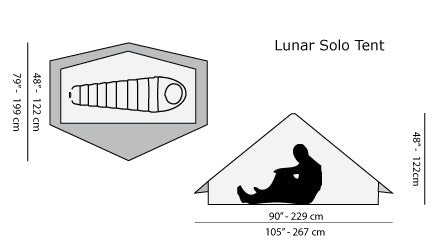 Six Moon Designs Lunar Solo Ultralight Tent