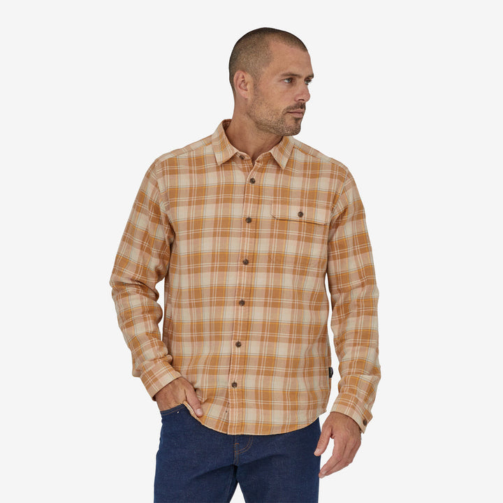 Patagonia L/S Cotton In Conversion LW Fjord Flannel Shirt Men's