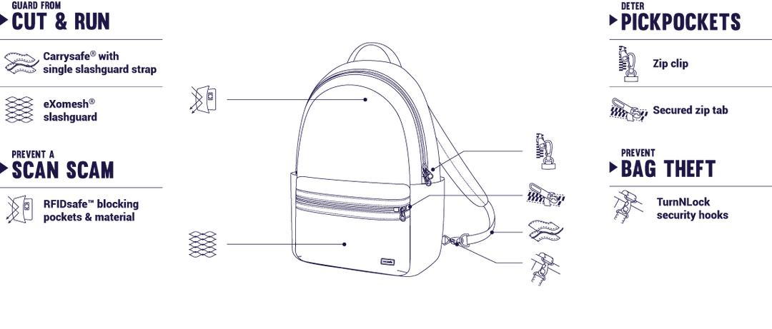 Pacsafe Daysafe Backpack