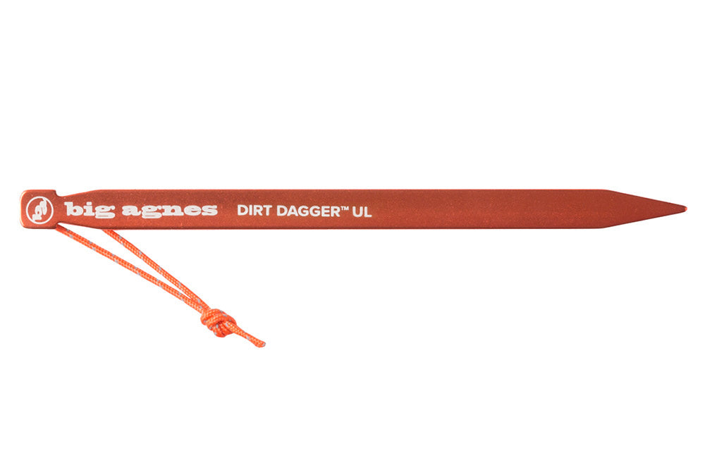 Big Agnes Dirt Dagger UL 7.5" Tent Pegs Pack of 6