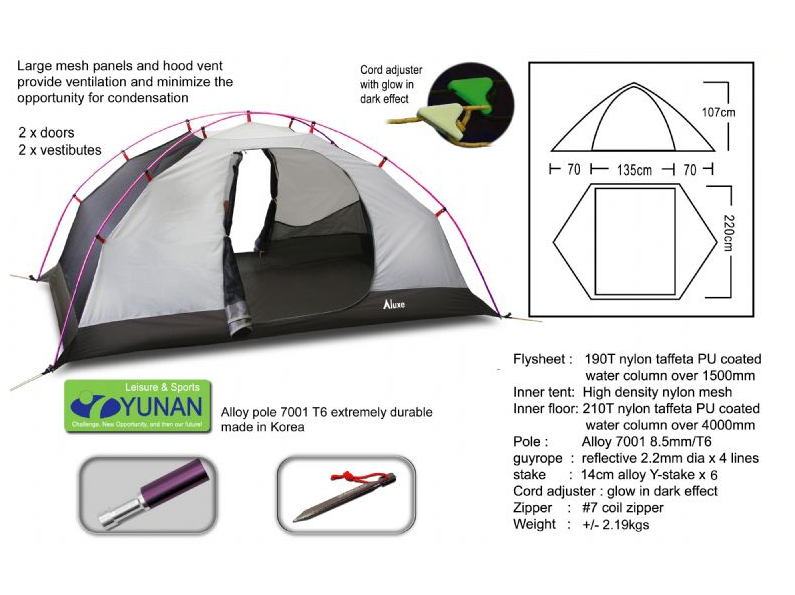 Luxe Spider 2XL Dome Tent