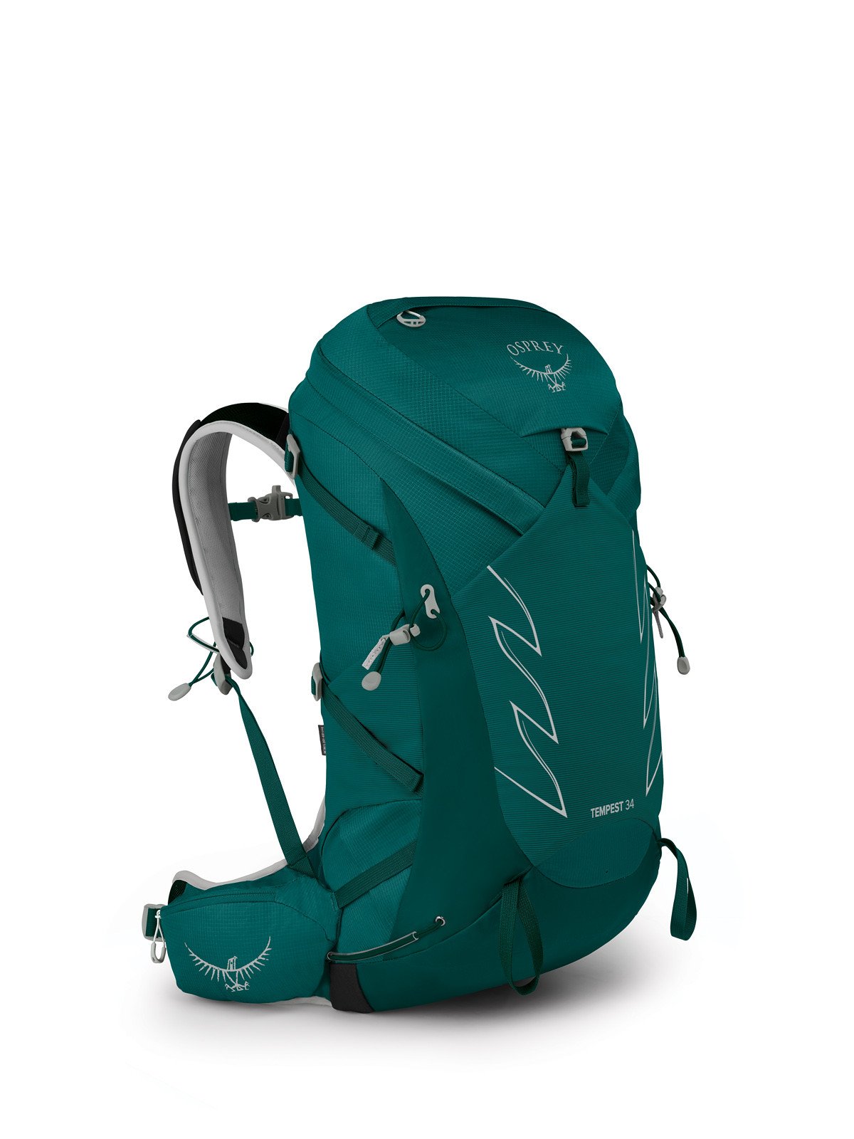 卸し売り購入 Osprey Women's Tempest Hiking Backpack, Jasper Green, Medium Large 
