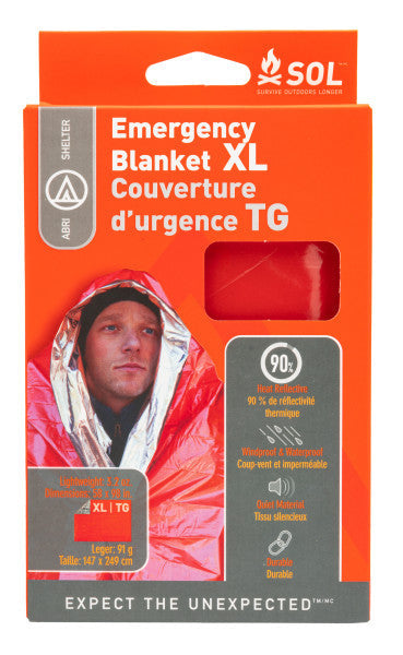 SOL Emergency Blanket XL